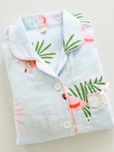 ชุดนอนเด็กผู้หญิงผ้าฝ้ายแท้บางแขนยาวและแขนสั้น กางเกงขายาว ชุดนอนฤดูร้อน ชุดนอนเย็นสำหรับเด็ก ชุดนอนฤดูใบไม้ผลิและฤดูใบไม้ร่วง