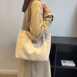 🔥 กระเป๋าสะพายข้าง จุของได้เยอะ สไตล์เกาหลี ราคาถูก มีซิป สําหรับผู้หญิง ใบใหญ่ plaid