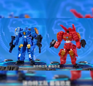 Miniforce The Strongest Dinosaur Series Robot Dinoid Power Mecha Thunder T-Rex Dinosaur Mini Force The Warrior Robot Watch Toy