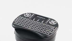 Taffware Air Mouse Wireless Mini Keyboard RGB 2.4GHz Dengan Touch Pad - I8