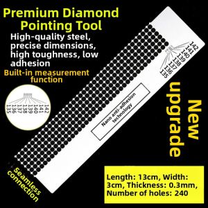 MINGRENBANG | Diamond Sticking Ruler Diamond Paint and Embroidery Tool