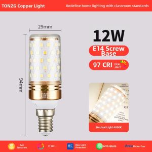 TONGZHIGUANG | Tri-Color Changing LED Corn Light Bulb