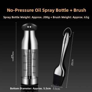 Korade | Mist Oil Sprayer for Barbecue Oil Control Stainless Steel