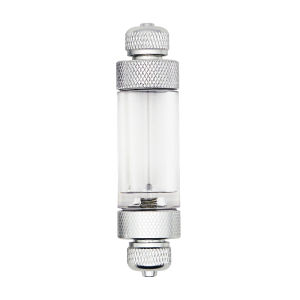 Aquarium CO2 Bubble Counter Double Head Check Valve Fish Tank CO2 Regulator Diffuser CO2 System Kit Reactor Air Pump Accessories