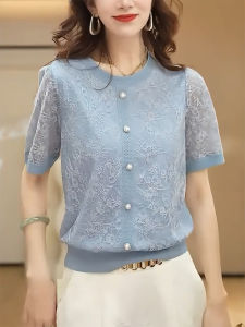 QINGNAER | Gentle Elegant Fresh Youthful Plus Size Knit Cardigan