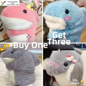 Interactive Shark Hand Puppet Plush Toy