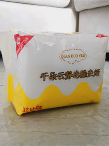 Static Dust Removal Paper Floor Mopping Paper Hair Absorbing Paper Vacuum Cleaning Mop Disposable Home Cleaning Tools