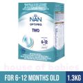 NAN OptiPro Two 1.3kg 6-12 Months Old Milk Supplement. 