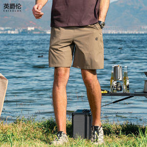 Enjeolon | Light Breathable Ice Silk Loose Shorts for Men