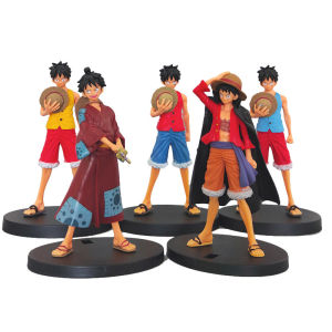 One Piece Luffy 20th Anniversary King Of Artist Kid Luffy and Shanks Ace Katakuri Collectible Figure