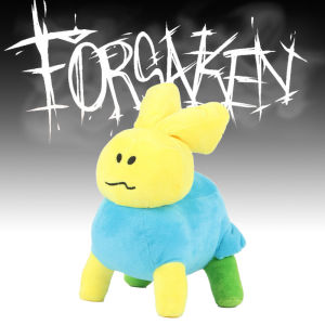 Forsaken Gubby Plush Noob Plush Toys Forsaken Chance Game Stuffed Animals Bunny Modle Doll Toys for Kids Birthday Gift Getaway