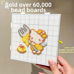 YIRANJIA | DIY Transparent Heat-Resistant Base Board for 2mm Craft Beads