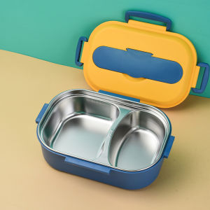 Hộp Đựng Cơm Bằng Thép Không Gỉ 304 Hộp Đựng Cơm Trưa Cách Nhiệt Có Thể Chịu Nhiệt Trong Lò Vi Sóng Hộp Đựng Cơm Trưa Cho Nhân Viên Văn Phòng