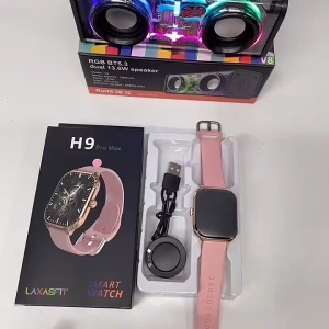 Smart Watch H9 with Health Monitor Touch Screen Smartwatch Bluetooth Call Heart Rate Blood Oxygen Tracker Sports Watch