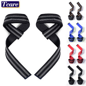 1 Pair Sports Wrist Support Weight Lifting Straps Sport Wrist Deadlift Straps with Padding Wrist Lifting Straps for WeightliftingPowerliftingStrength Training