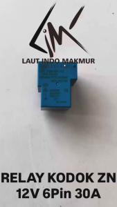 RELAY KODOK 12V 6 KAKI 30A MERK ZN / SONGLE RILEI KODOK 12V 6PIN RELAI KODOK 12VOLT 6 PIN ups stabilizer LIM