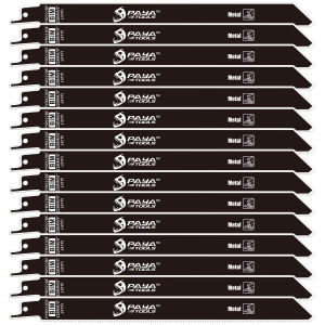 PAYA Reciprocating Saw Blades 9Inch 14TPI Bi-Metal Sabre Saw Blade 228mm for Wood with Nails Rebar Aluminum Pipe Fast Cutting