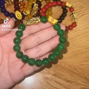 Pixiu With Money Ingot Healing Crystal Good Luck Bracelet MONEY ATTRACTION Bead Bracelet Men Women