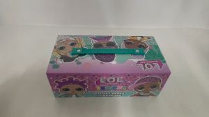 Lol Surprise Activity Book with Colour Pencils Markers Drawer Gift Set For Kids