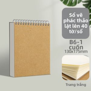 LFSHAONVXIN | Sổ Tay Da Không Dòng Kẻ Đầy Đủ Và Lớn Cho Sinh Viên