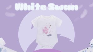 Jumpsuit/Bodysuit ngắn cộc tay Miraclebaby chất liệu cotton mềm mại thoáng mát cho bé từ 0-12 tháng