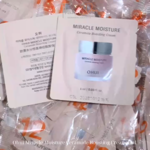 [New] Sample kem ohui dưỡng ẩm chuyên sâu trắng hồng căng bóng và săn chắc Ohui miracle moisture boosting cream 1ml