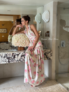 punchita - Sianna maxi dress (พร้อมส่งค่ะ เฉพาะสี Cloud Cream พรีออเดอร์ 7 วัน)