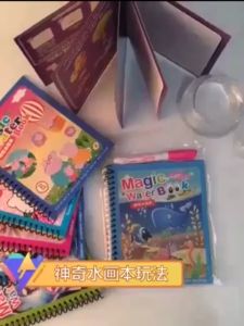 MAGIC WATER BOOK / BUKU GAMBAR EDUKASI BELAJAR MEWARNAI ANAK KIDS
