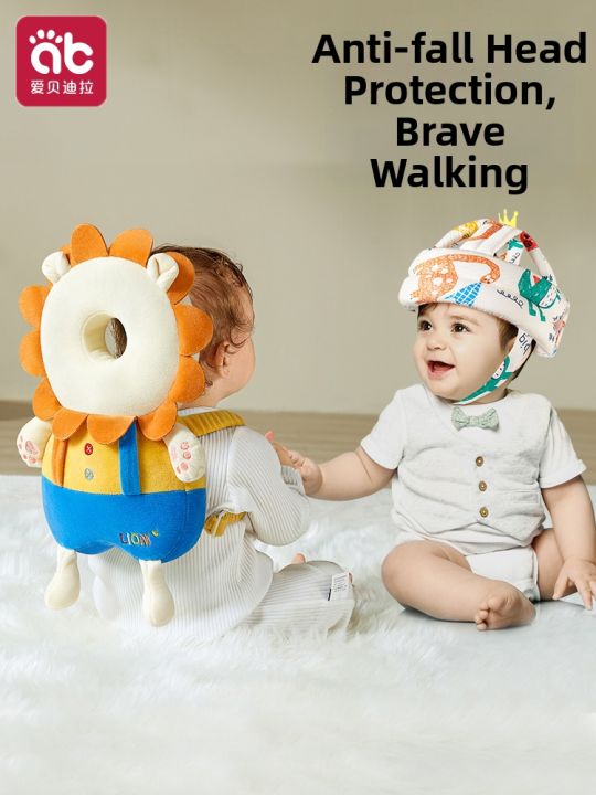 lazada baby helmet Domayllay for Crawing Walking,Soft Infant Safety Helmet,Baby Helmet 1-2 Years for Anti-Fall Head Protector,Adjustable, Breathable (Bear 2, Adjustable Size) : Baby Shop Baby Helmet Motor Online