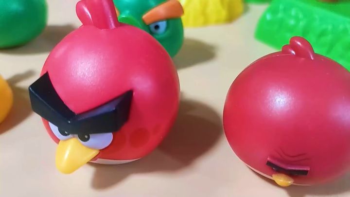 Angry Birds Figure Piggies Bird Toy Space Building Block Cute Holiday ...