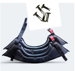 Helm Retro Keplek Pelindung Leher Helm Chip Free Paku Belah