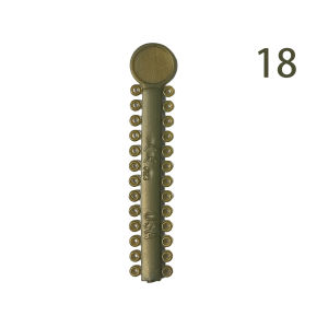 PIORPOY Dental Orthodontic Elastic Ligature Ties /40Sticks Colorful Bands for Dentistry Brackets Braces Ortho Treatment Mate