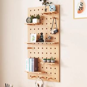 Ditto Solid Wooden Wall mounted shelves Bookshelves Storage racks Wall Rack Shelf Storage Floating Wall Shelf Display Shelve