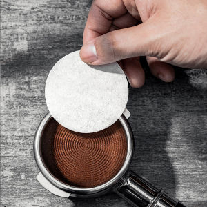300pcs 51mm/54mm/58mm Coffee Filter Paper Home Handle Special Powder Bowl Filter Secondary Water Filter Paper Coffee Accessories
