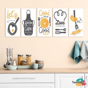 Hiasan Dinding Dapur Kitchen Pajangan Alat Masak 10x20cm Wall Decor Poster Dekorasi Dapur Rumah