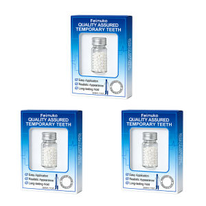 Temporary Tooth Repair Beads Fix Gaps Broken Teeth Realistic Easy Use Lasting Hold Oral Care Tool Moldable Dental Filling Beads