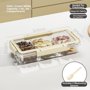 BAOJIAWANG | Portable Sealed Partitioned Box
