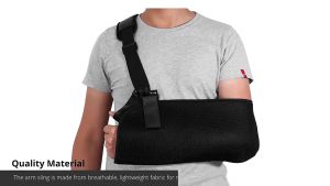 Adjustable Fracture Cast Arm Sling Shoulder Immobilizer Forearm Support For Fracture Sprain Wrist Arm Elbow Brace Strap