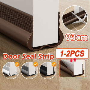 2PC/1PC PVC Flexible Door Bottom Sealing Strip Under Door Draft Stopper Sealing Strip OundProof Gasket Weatherstrip Draft Guard