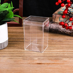 🌟| Clear Plastic Display Case with Lid - Collectible Display Box for Anime Figures Pop Vinyls Models