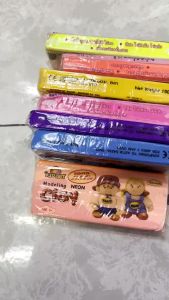 ใช้ดินน้ำมัน ดินน้ำมันไร้สารพิษ KidArt ขนาด 150 กรัม ⚡️ สีนีออน T-150NE