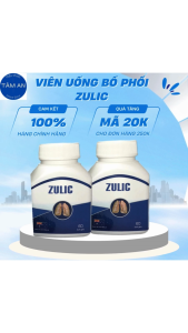 Bổ Phổi Tăng Đề Kháng Zulic Hộp 60 Viên Nhập Khẩu Úc