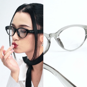 Gọng kính nhựa DOKCRAZY JIMMY Mắt Mèo Nữ Cao Cấp Chống tia UV ánh sáng xanh Hot Trend Hàn Quốc