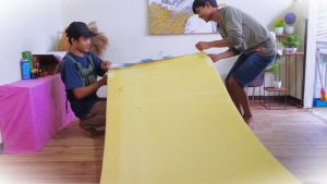 Sprei Resleting Minimalis & Sarung Kasur Busa Jumbo Tebal 20cm LP