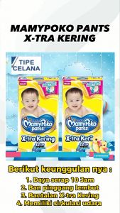 POPOK PROMO MURAH Ukuran XL L M S 1 Bal/MamyPoko/BabyHappy/Sensi/Sweety Silver/Sweety Bronze/Merries