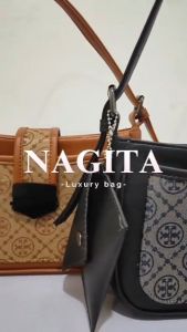 Tas Shoulder Bag wanita Premium NAGITA luxury Bag - Tas Bahu wanita French Vintage elegan terbaru