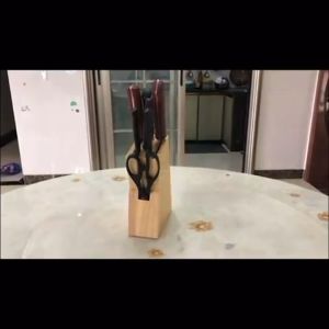 wood knife holder organizer set knife organizer with cover kitchen knife stand holder knife bock storage rack knife holder kitchen utensil knife organizer rack heavy duty knife holder for kitchen