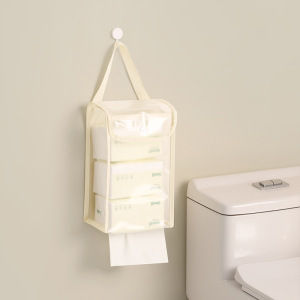 MEISITEKEKE | Wall-mounted Transparent Tissue Storage Bag