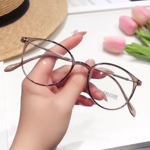 Kacamata (-50 ~ -400°)  Miopia Korean Kacamata Optik Anti Radiasi Yang Nyaman Wanita Pria