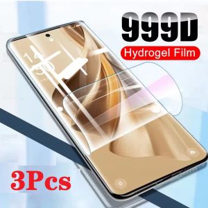 3Pcs Hydrogel Film For OPPO A31 A17 A17K A16e A16K A16 A15s A15 A12e A12 A11 S A11K A9 A5 A54 A54s Screen Protector